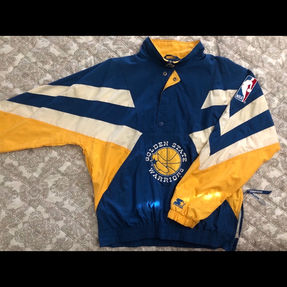 Vintage 90s L Golden State Warriors Starter Jacket